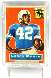 1956 Topps Rookie Lenny Moore Card #60 (1)