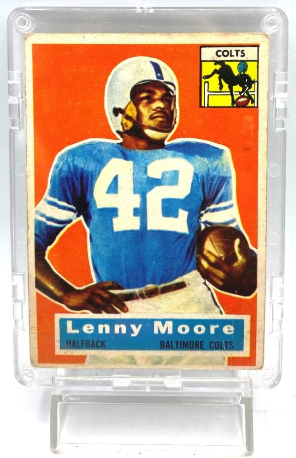 1956 Topps Rookie Lenny Moore Card #60 (2)