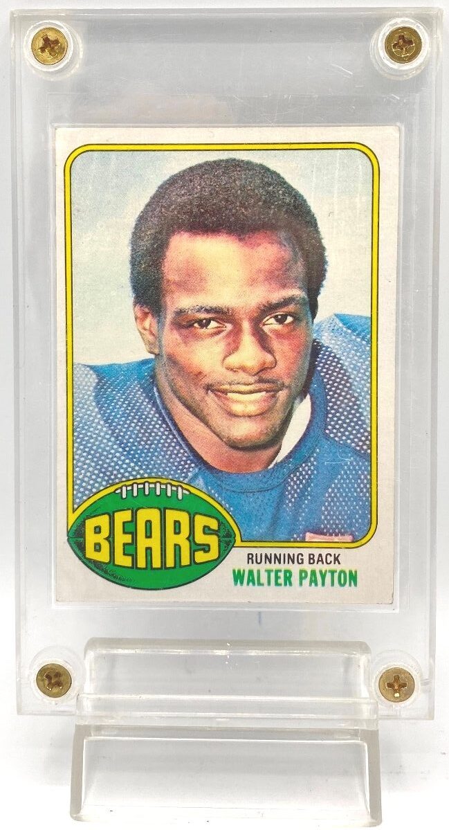 1976 Topps Chewing Gum Rookie Walter Payton Card #148 (1)