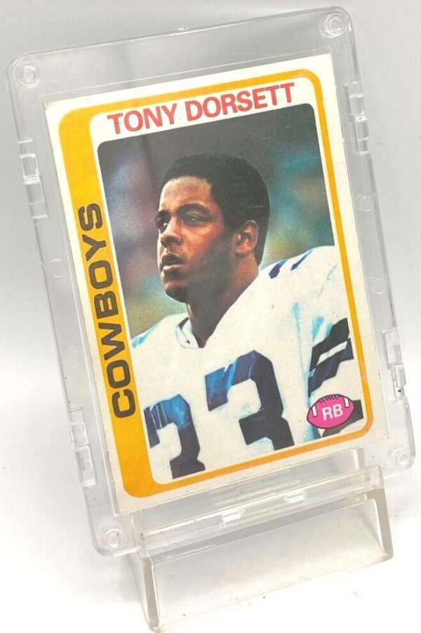 1978 Topps Rookie Tony Dorsett Card #315 (3)
