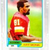1981 Topps Chewing Gum Rookie Art Monk Card #194 (2)