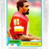 1981 Topps Chewing Gum Rookie Art Monk Card #194 (2) 1981 Topps Chewing Gum Rookie Art Monk Card #194 (2)