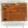 1981 Topps Chewing Gum Rookie Art Monk Card #194 (5)