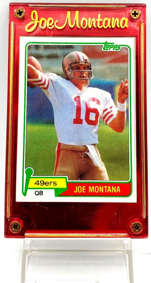 1981 Topps Rookie Joe Montana Card #216 (1)