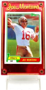 1981 Topps Rookie Joe Montana Card #216 (2)