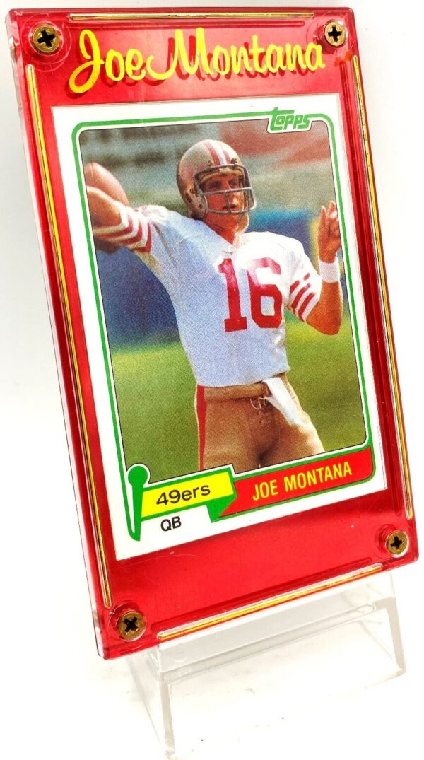 1981 Topps Rookie Joe Montana Card #216 (3) 1981 Topps Rookie Joe Montana Card #216 (3)