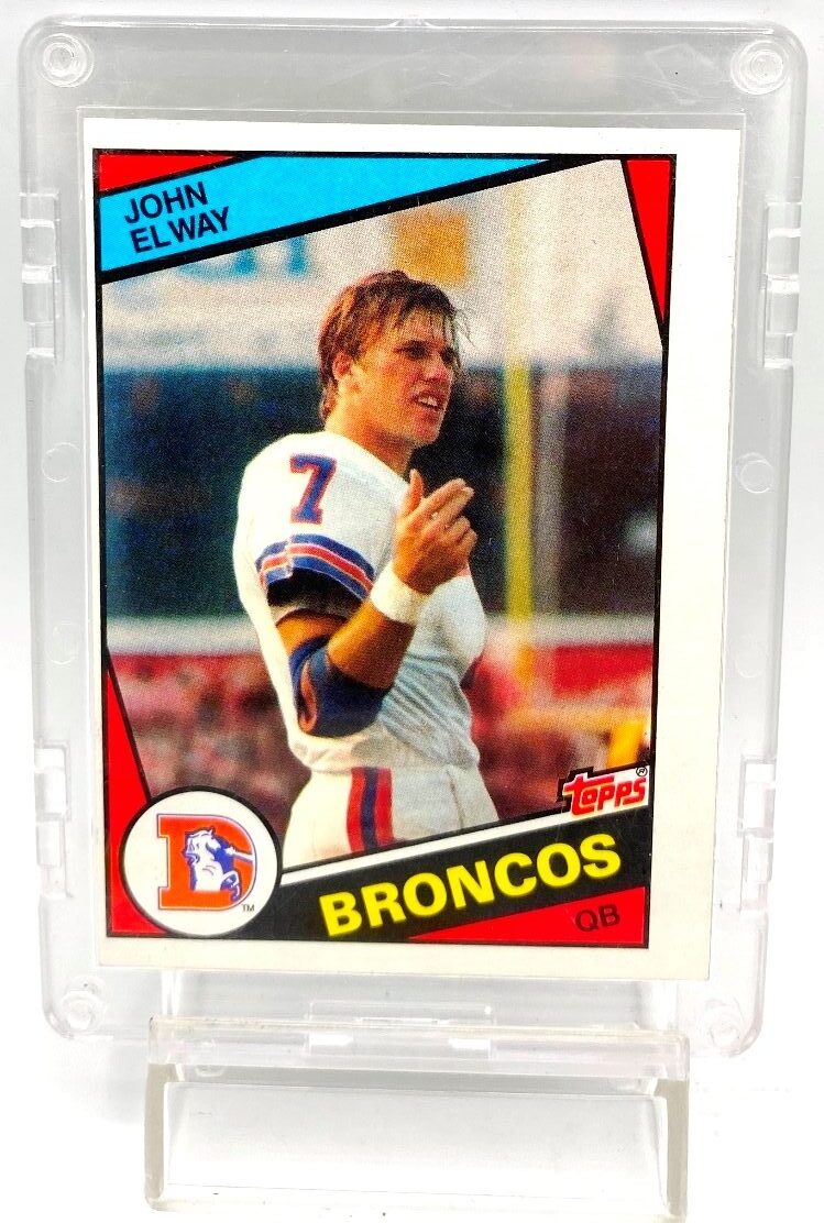 1984 Topps Rookie John Elway Card #63 (2)