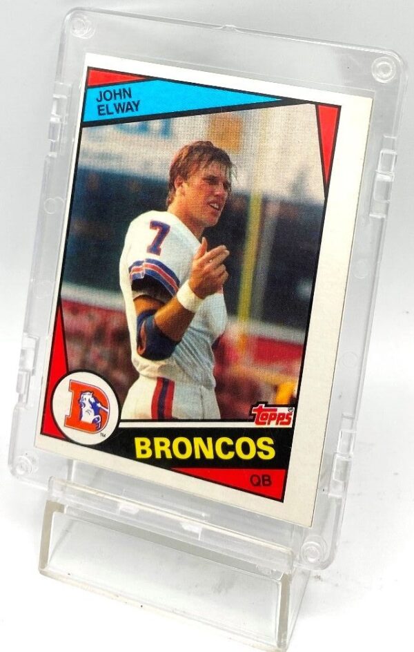 1984 Topps Rookie John Elway Card #63 (4)