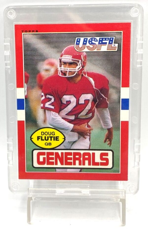 1985 Topps USFL Rookie Doug Flutie Card #80 (1) 1985 Topps USFL Rookie Doug Flutie Card #80 (1)