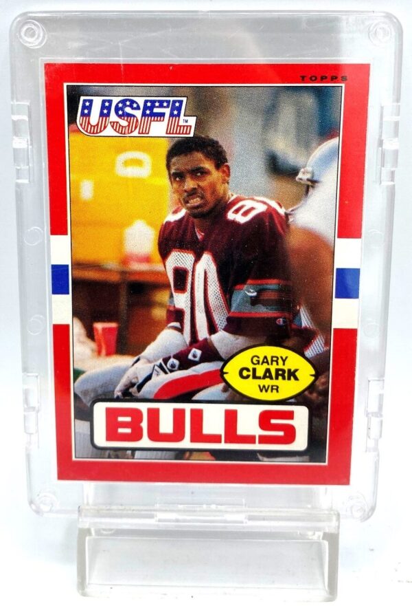 1985 Topps USFL Rookie Gary Clark Card #49 (2) 1985 Topps USFL Rookie Gary Clark Card #49 (2)
