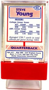 1985 Topps USFL Rookie Steve Young Card #65 (5)