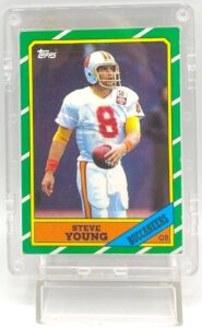 1986 Topps Chewing Gum Rookie Steve Young Card #374 (1)