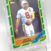 1986 Topps Chewing Gum Rookie Steve Young Card #374 (3)