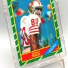 1986 Topps Rookie Jerry Rice Card #161 (3)