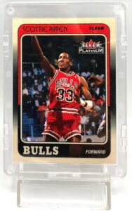 1988 Fleer Platinum Scottie Pippen Card (#20 Of 132) (1)