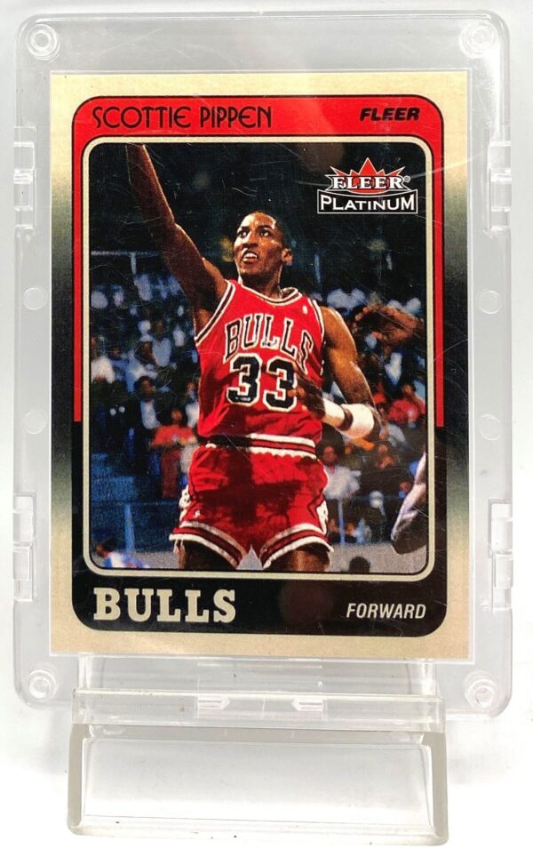 1988 Fleer Platinum Scottie Pippen Card (#20 Of 132) (1)