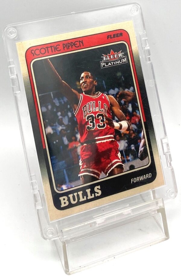 1988 Fleer Platinum Scottie Pippen Card (#20 Of 132) (3)