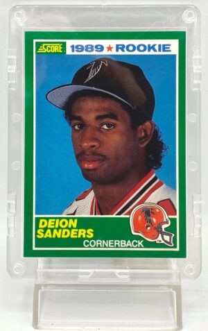 1989 Score Rookie Deion Sanders Card #246 (2)