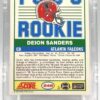 1989 Score Rookie Deion Sanders Card #246 (6)