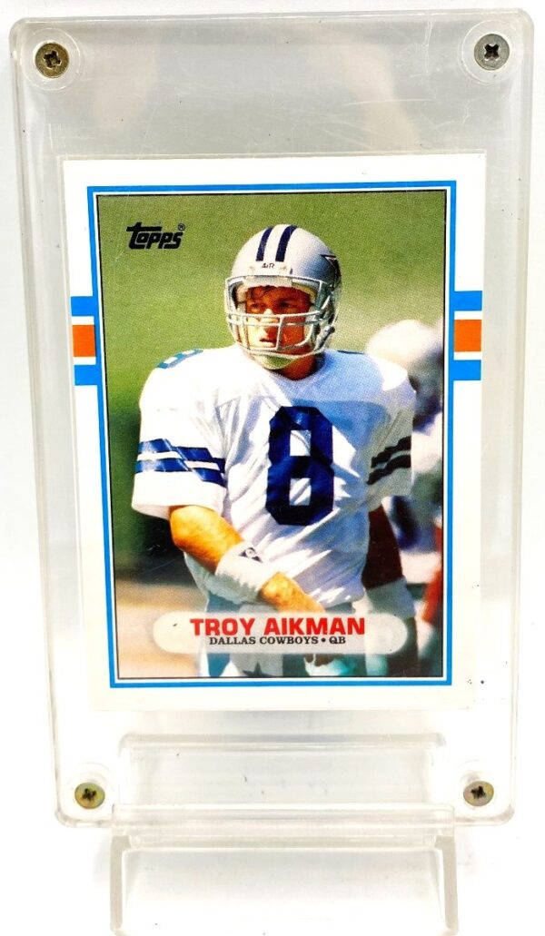 1989 Topps Rookie Troy Aikman Card #70T (2)