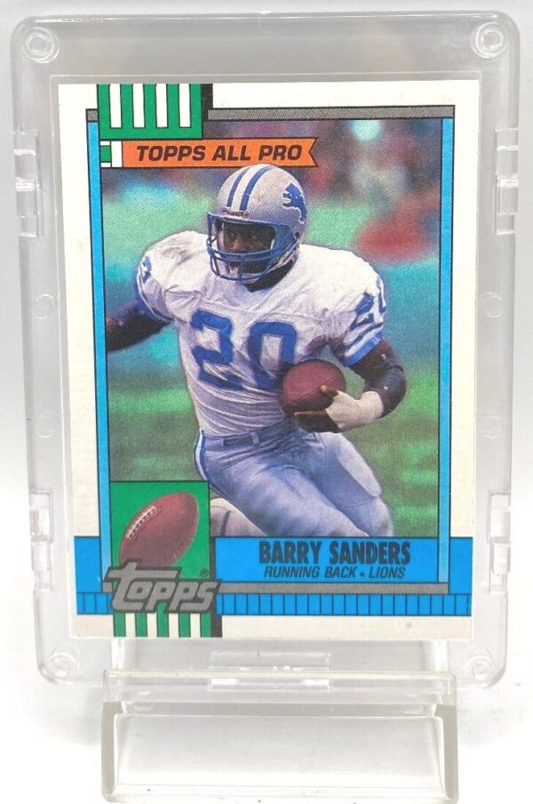 1990 Topps All Pro Rookie Barry Sanders Card #352 (2)