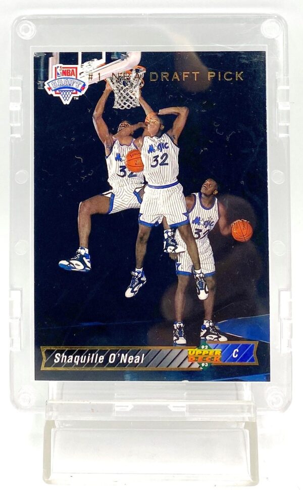 1992-93 Upper Deck #1 NBA Draft Pick Shaquille O'Neal (Gold Card #1) (1)
