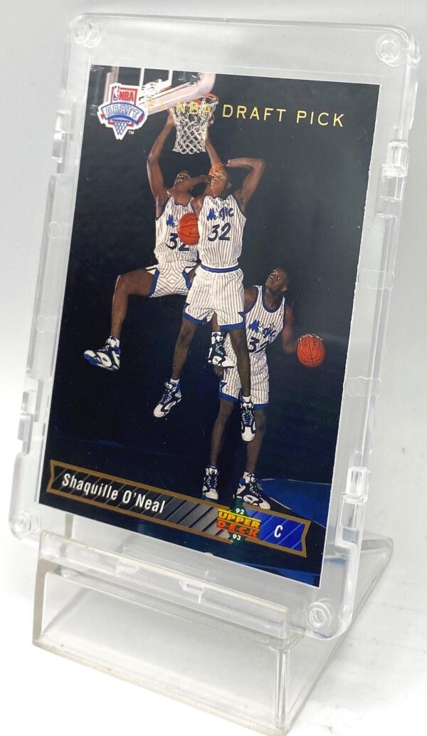 1992-93 Upper Deck #1 NBA Draft Pick Shaquille O'Neal (Gold Card #1 (2pcs) (4)