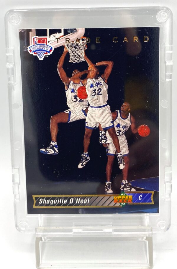 1992-93 Upper Deck NBA Draft Trade Card Shaquille O'Neal (Card #1B (1pc) (1) 1992-93 Upper Deck NBA Draft Trade Card Shaquille O'Neal (Card #1B (1pc) (1)