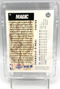 1992-93 Upper Deck NBA Draft Trade Card Shaquille O'Neal (Card #1B (1pc) (5)