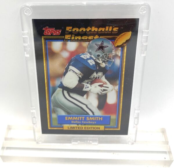 1992 Topps Football's Finest Emmitt Smith Card #27 Of 44 (2) 1992 Topps Football's Finest Emmitt Smith Card #27 Of 44 (2)