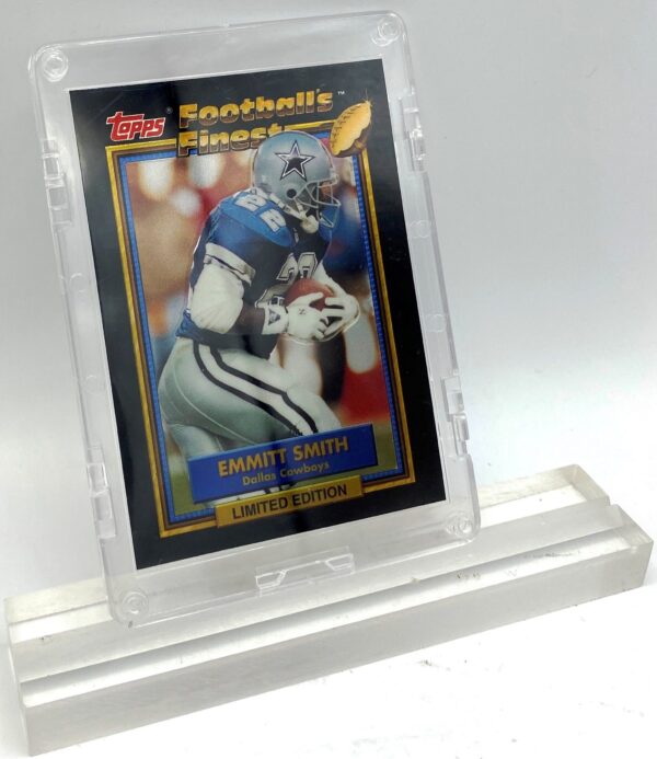 1992 Topps Football's Finest Emmitt Smith Card #27 Of 44 (4) 1992 Topps Football's Finest Emmitt Smith Card #27 Of 44 (4)