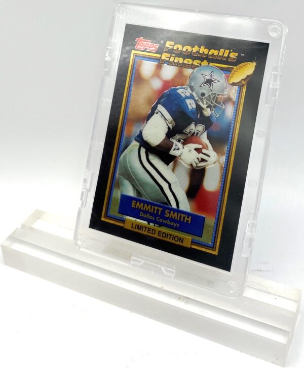 1992 Topps Football's Finest Emmitt Smith Card #27 Of 44 (5) 1992 Topps Football's Finest Emmitt Smith Card #27 Of 44 (5)