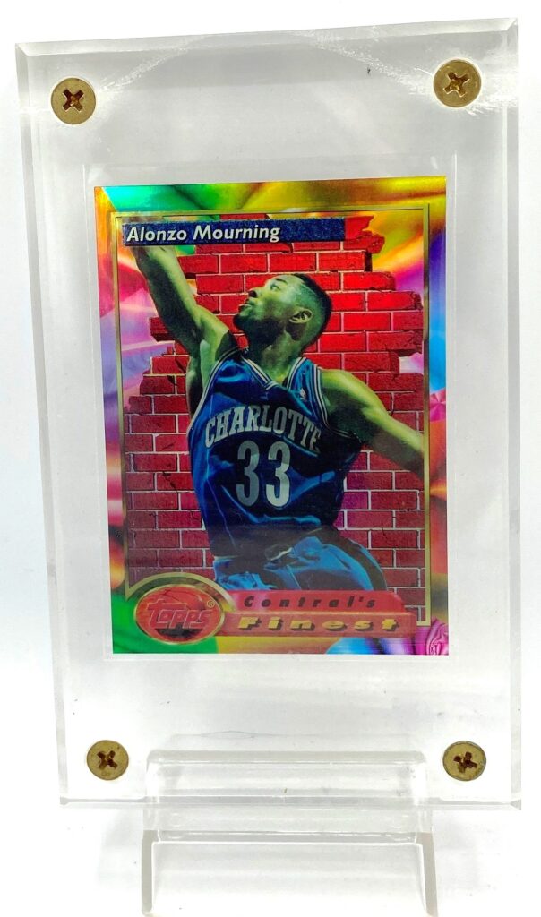 1993-94 Topps Finest Alonzo Mourning Card #104 (1pc) (1)