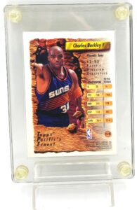 1993-94 Topps Finest Charles Barkley Card #125 Refractor Card #124 (1pc) (5)