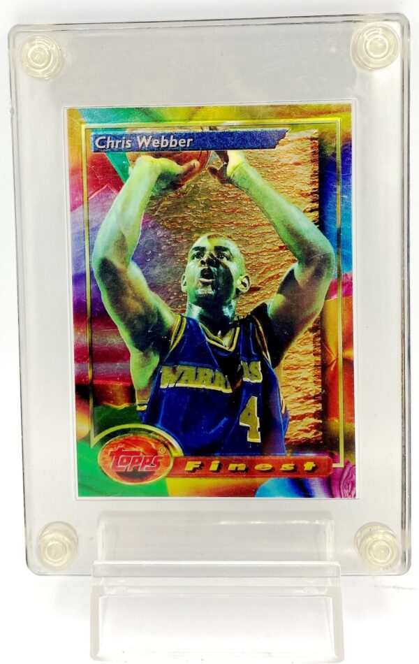1993-94 Topps Finest Chris Webber Card #212 (1pc) (2) 1993-94 Topps Finest Chris Webber Card #212 (1pc) (2)