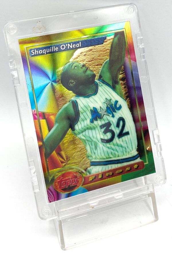 1993-94 Topps Finest Shaquille O'Neal Card #3 (2pcs) (3) 1993-94 Topps Finest Shaquille O'Neal Card #3 (2pcs) (3)