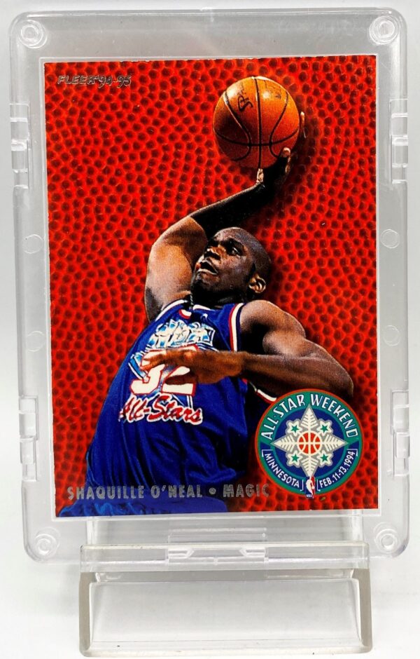1994-95 Fleer Shaquille O'Neal All-Star Weekend-Silver Card #9 of 2 (1pc) (1) 1994-95 Fleer Shaquille O'Neal All-Star Weekend-Silver Card #9 of 2 (1pc) (1)