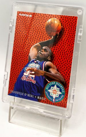 1994-95 Fleer Shaquille O'Neal All-Star Weekend-Silver Card #9 of 2 (1pc) (4)