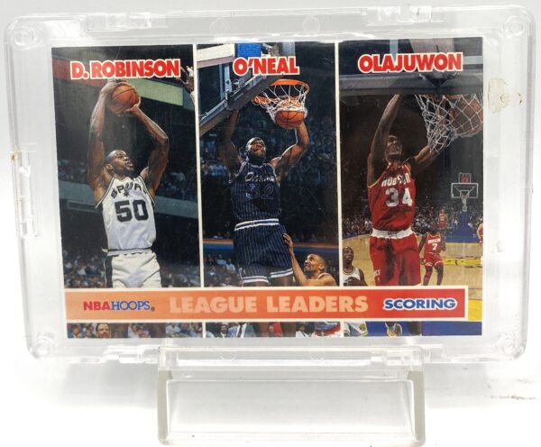 1994-95 Skybox NBA Hoops Shaquille O'Neal LL Scoring Card #257 (1pc) (2) 1994-95 Skybox NBA Hoops Shaquille O'Neal LL Scoring Card #257 (1pc) (2)