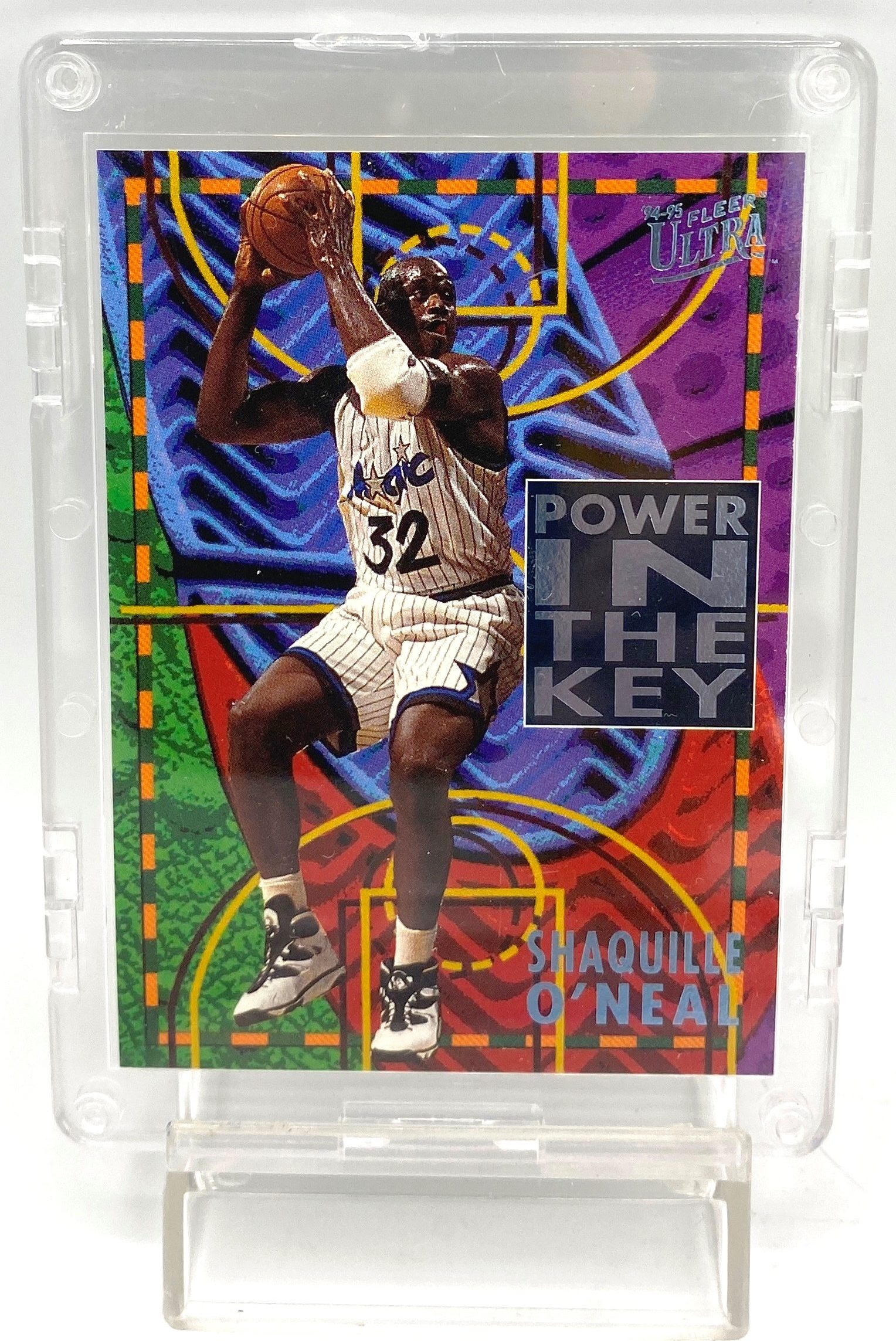 1994-95 Ultra Shaquille O'Neal (Silver Power In The Key) #7 (1pc) (1)