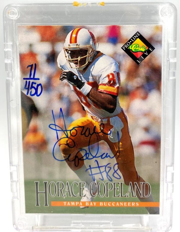 1994 Classic NFL Pro-Line Live Horace Copeland ROOKIE (3)