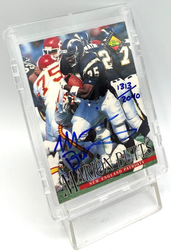 1994 Classic NFL Pro-Line Live Marion Butts (4)