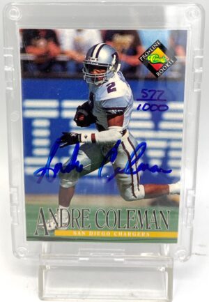 1994 Classic NFL Pro-Line Rookie Andre Coleman (1)