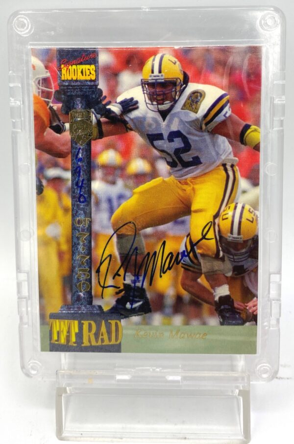 1994 Signature Rookies Tetrad Kevin Mawae Card #XXXV (1)