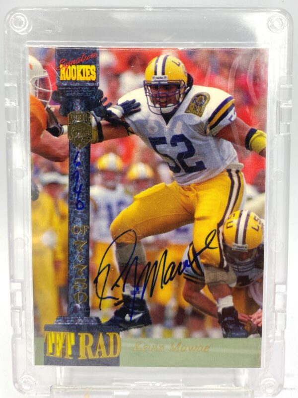 1994 Signature Rookies Tetrad Kevin Mawae Card #XXXV (3)