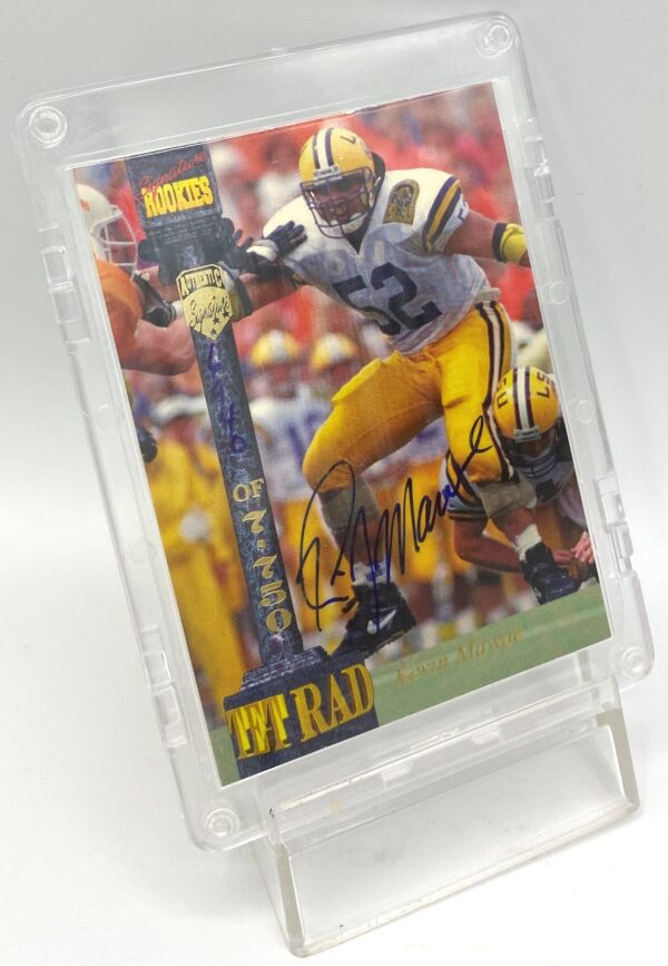 1994 Signature Rookies Tetrad Kevin Mawae Card #XXXV (4)
