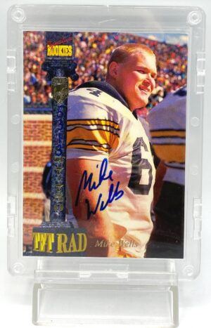 1994 Signature Rookies Tetrad Mike Wells Card #XXXVII (1)