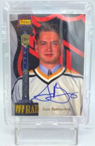 1994 Signature Rookies Tetrad Sven Butenschon Card #CIV (1)