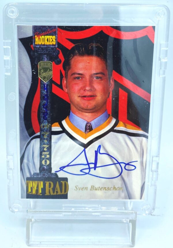 1994 Signature Rookies Tetrad Sven Butenschon Card #CIV (2)
