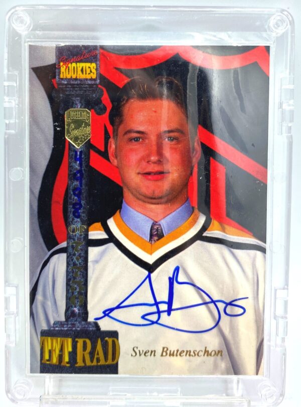 1994 Signature Rookies Tetrad Sven Butenschon Card #CIV (3)